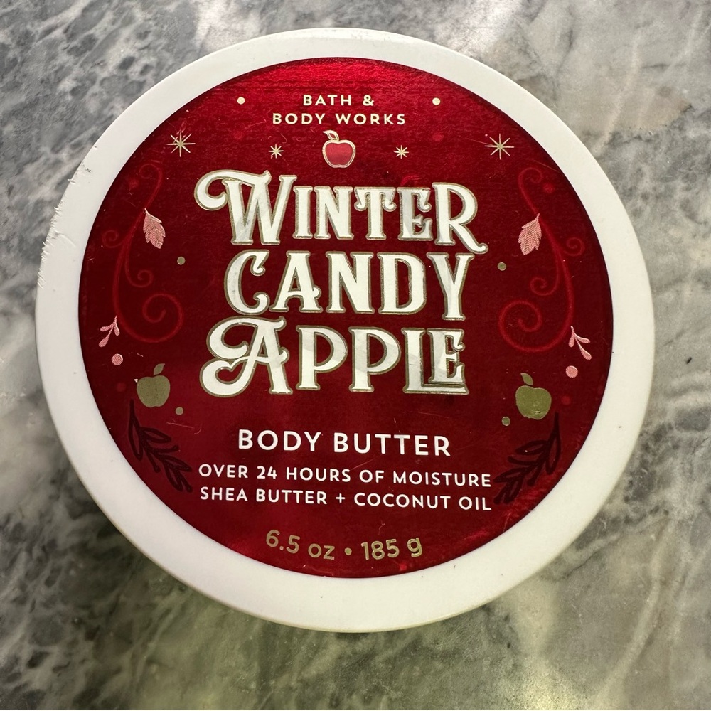 Bath and Body Works Body Butter Winter Candy Apple
